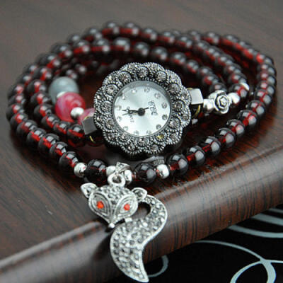 

Hippie Bohemian Style Women Girls jewelry Bracelet Fox Quartz Boho Wrist Watches