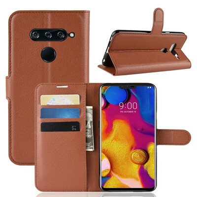 

for LG V40 ThinQ LM-V405QA Wallet Phone Case for LG V40 ThinQ LM-V405QA V405TA V405UA Flip Leather Cover Case Etui Fundas