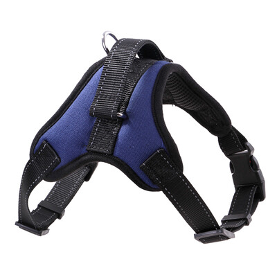 

Dog Harness For Large Medium Dogs Adjustable Reflective Harnesses Red