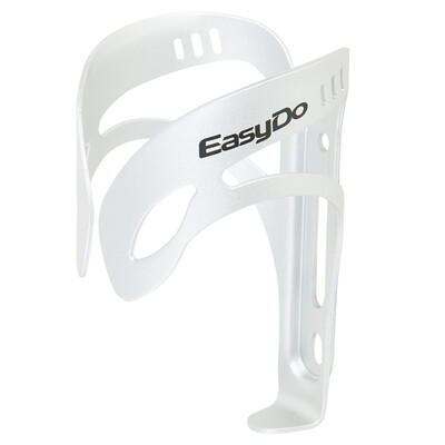 

EasyDo Bicycle Water Bottle Mountain Bike Pot Water Bottle Adjustable Aluminum Riding Water Bottle Rack Road Folding Travel Dead Speed ​​Water Bottle Stand TD-672 Silver White Random