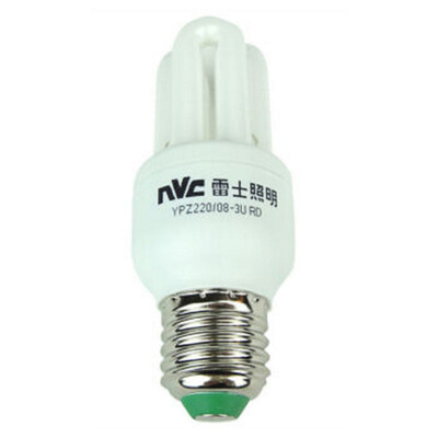 

NVC lighting NVC energy-saving lamps E27 big mouth 3U8W2700K incandescent light yellow