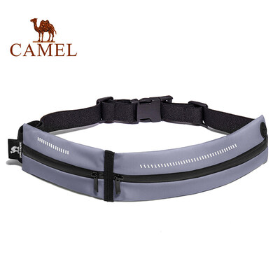 

Camel CAMEL sports pockets men&women running mobile phone pockets sports fitness mini belt 8W3AMT002 gray