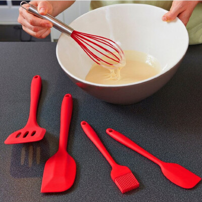 

5pcslot Baking Tool Kit Kitchen Tool Set Silicone Utensil kitchenware Set