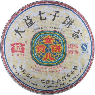 

Daughter Tea * Menghai Dayi Pu'er Tea 2008 200g Raw