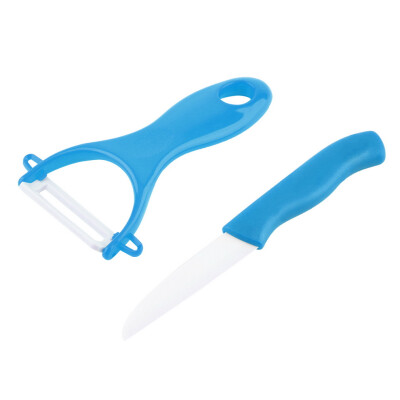 

Nano Kitchen Ceramic Knife Cutlery+Vegetable Fruit Peeler Set Slicer Scrape