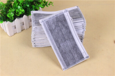 

50PCS Disposable Face mask Active carbon face mask Mouth Mask