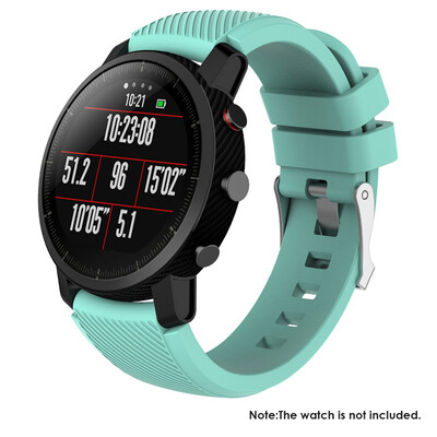 

Replacement Watch Band 22mm Sport Wristband Fashion Simple Style Silicon Wrist Strap for Amazfit 2 2S Smart Watch