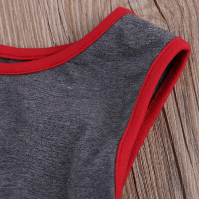 

Newborn Kids Baby Girl Boy Bodysuit Sleeveless Romper Jumpsuit Outfits UK Stock