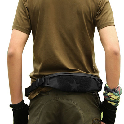 

Men Women Waist Fanny Pack Waterproof Nylon Hip Pouch Outdoor Sport Belt Bum Crossbody Sling Chest Bag for Running Hiking Cycling