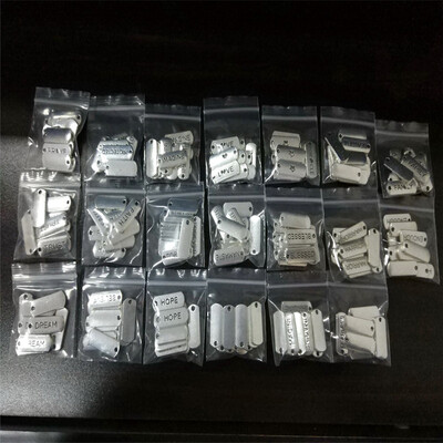 

PH PANDAHALL 200 Pcs Tibetan Silver Alloy Inspirational Message Word Charm Pendants for Jewelry Making