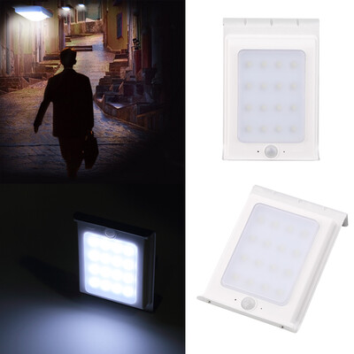 

16 LED Solar Power Motion Sensor Security Outdoor Light Without Micro-light
