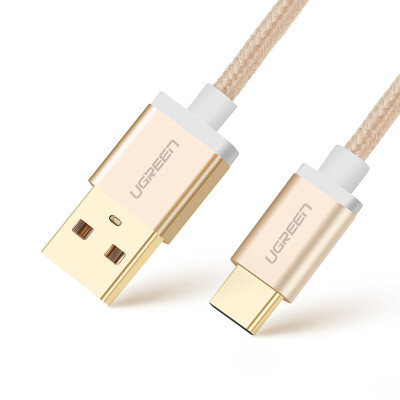 

Green Union Type-C data line Andrews mobile phone charging cable fast charge USB adapter charger power cord support Huawei P9 glory millet 5 music as 3 meters 20863 Tu Hao gold