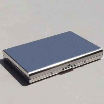 

Waterproof Business ID Credit Card Wallet Holder Portable Metal Pocket case Box
