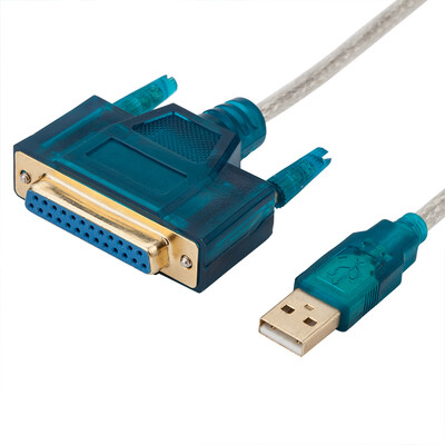 

Jinghua JH 3315 USB to DB25 parallel port print line USB to 25-pin adapter USB20 to old 25-hole printer cable
