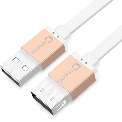 

Ferguson (cabos) F07204 Расширение USB-удлинителя от мужчины к женскому компьютеру ubs удлиняющая линия U Дисковая клавиатура для мыши USB-удлинительная линия USB линия удлинения данных 2M gold white line
