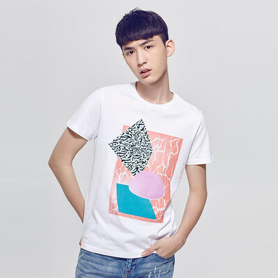 

(VANCL), где голая футболка Anymade Studio 2 мужские модели white XL