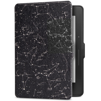 

Pottery fit Kindle 1499 version of the protective cover shell Kindle Voyage navigation dedicated painted dormant leather constellation map