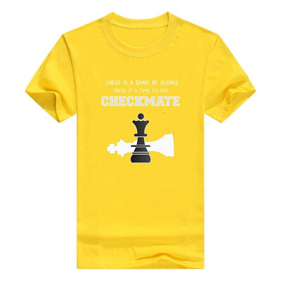 

Chess Pieces T-Shirt Funny Checkmate Quote Gift Tee