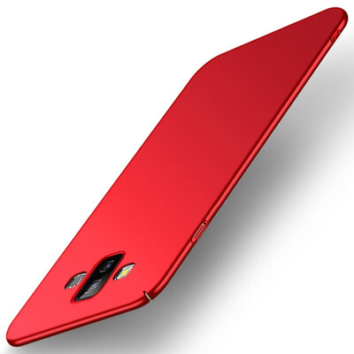 

MOONCASE Samsung Galaxy J7 Duo all-inclusive ultra-thin PC case - red