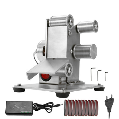 

Multifunctional Grinder Mini Electric Belt Sander DIY Polishing Grinding Machine Cutter Edges Sharpener