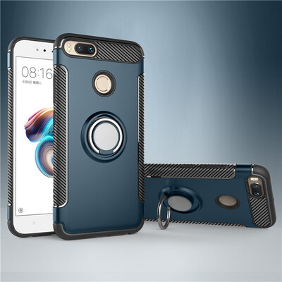 

Fivice Xiaomi Mi 5X case PC metal ring shell magnetic car bracket TPU phone case