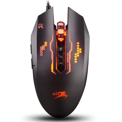 

Shuangfeiyan (A4TECH) F70 Wolf India X7 Yiyang refers to LOL gaming mouse