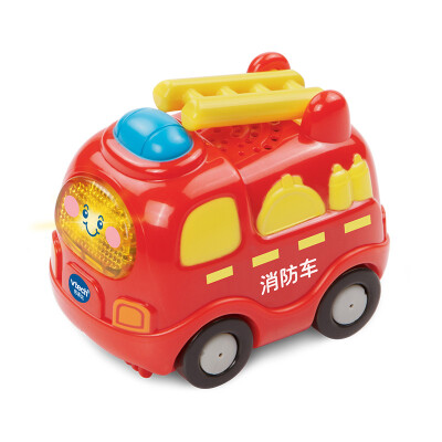 

VTech Vtech Magic Rail car fire truck toy car children&39s toys sound&light music hand push skate car