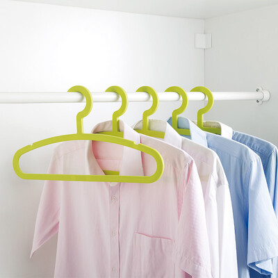 

[Jingdong supermarket] increasingly new clothes rack plastic anti-skid general adult clothes rack 20 only installed RYX-01004 color random