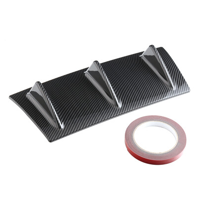 

Universal Lower Rear Body Spoiler Shark Fin Rear Bumper Lip Diffuser ABS Spoiler Trim Cover 3 Fin 5 Fin 7 Fin
