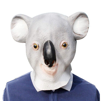 

UpperX Halloween Animals Series Koala Head Mask for Costume Party