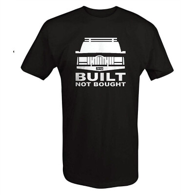 

Built Not Bought Jeep Cherokee XJ Lifted Offroad 4x4 T shirt