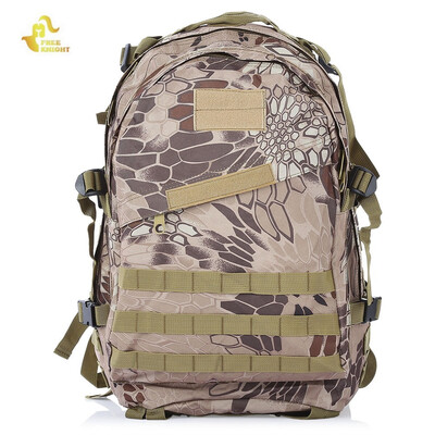 

40L Outdoor Backpack Sport Tactical climbing mountaineering shoulder bag 3D camouflage Camping Hiking Trekking Rucksack Travel Bag