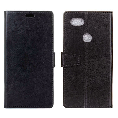 

MOONCASE Google Pixel 3  Crystal Leather Case - Black