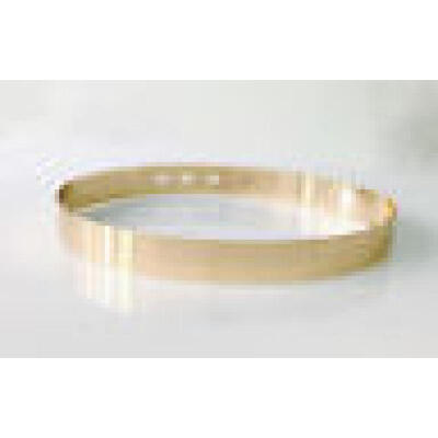 

Women Adjustable Metal Waist Belt Metallic Bling Gold Plate slim Simple Belt