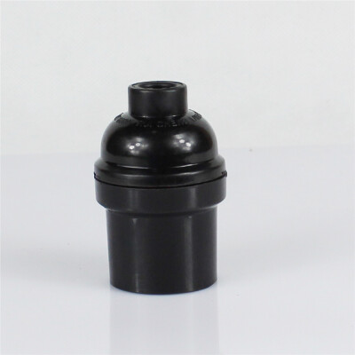 

E26 Black Single screw plastic No Switch Lamp Holder