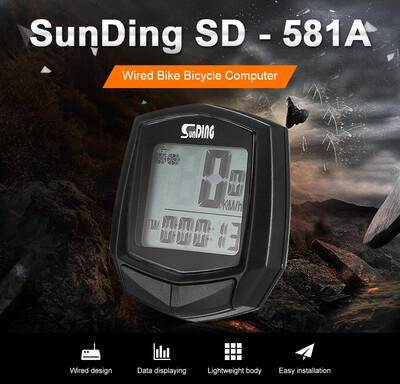 

bike Wired Stopwatch Bicycle Computer Multifunctional Speedometer Odometer cadence Sensor Outdoor Sport cycling Accessories