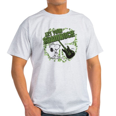 

CafePress Snoopy Sham-Rock - 100 Cotton T-Shirt