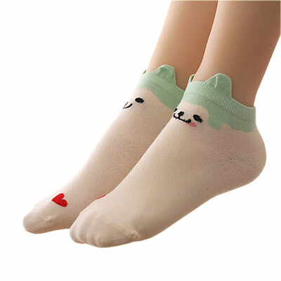 

LifeWheel Women Cotton Casual Short Sock Girl Fashion Athletic Gift Summer Socks