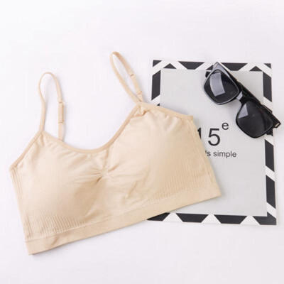 

Womens Yoga Sport Fitness Bra Jogging Gym Crop Top Tank Vest Padded Workout Bra