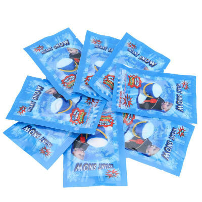 

10PCS Christmas Magic Instant Snow Fluffy Super Absorbant