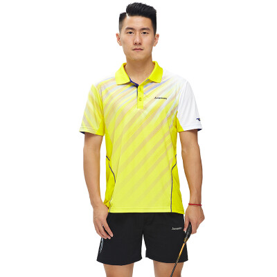 

Kawasaki KAWASAKI badminton clothing printing T-shirt sweat quick-drying easy to wash ST-16176 yellow 2XL