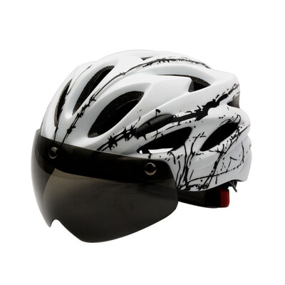

NeillieN Helmet Bicycle riding goggles helmetCycling Goggles Helmet Mountain bike integral forming safety helmet