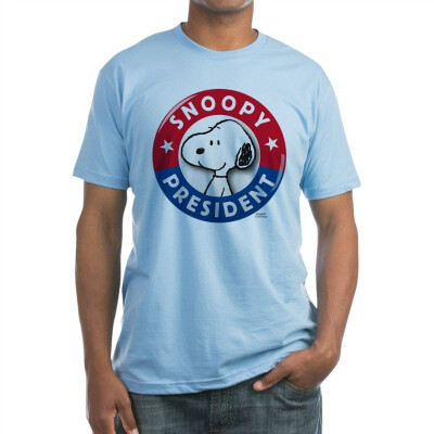 

CafePress - Peanuts Snoopy for President T-Shirt - Fitted T-Shirt Vintage Fit Soft Cotton Tee