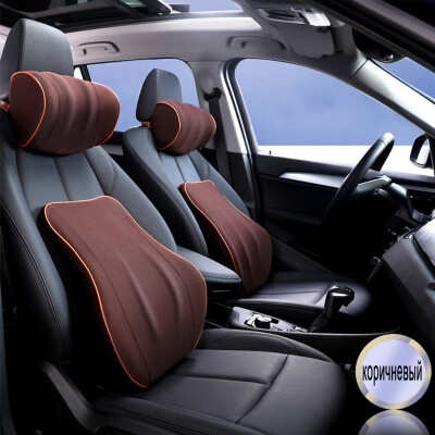 

Car headrest cushions waist cushions for use in the car or at home memory pillow Four seasons universal