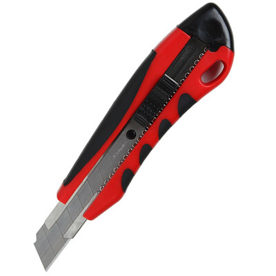 

COMIX comfortable non-slip large knife knife 18mm wallpaper knife color random office stationery B2801