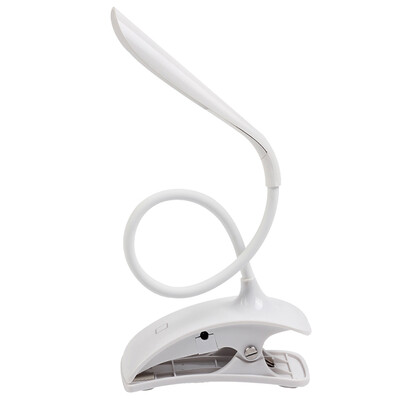 

Jingdong Supermarket One box surprise fashion LED desk lamp mini eye care clip small table lamp 3W third gear touch dimming white