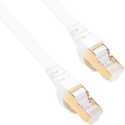 

Sanba (SANBAO) CAT-725W 7 класс чистого медного двух экранированного плоского кабеля белого цвета
