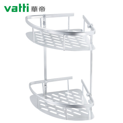 

Vantage VATTI luxury bathroom pendant corner storage basket bathroom space aluminum double triangle basket 071101