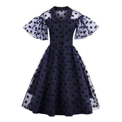 

Polka Dot Vintage Pin Up Dress