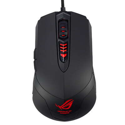

ASUS GX860 ROG Player Страна 8200DPI Двусторонняя регулируемая игровая игровая мышь Black Jedi Life mouse mouse
